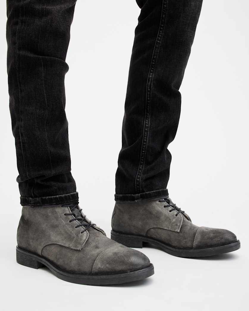 Drago Suede Lace Up Boots