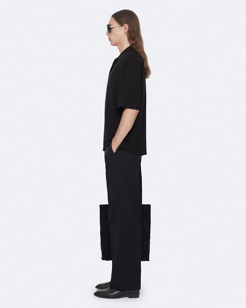 Oversized short sleeve shirt