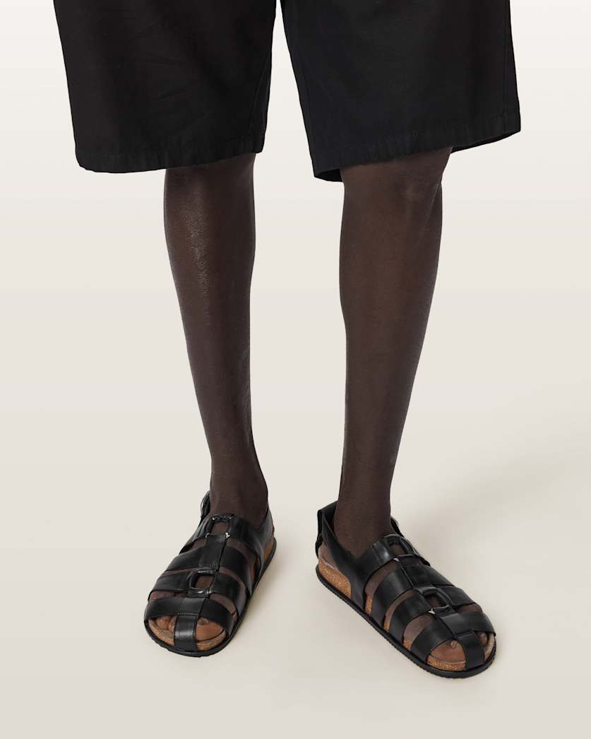 Randal Ring Leather Sandals
