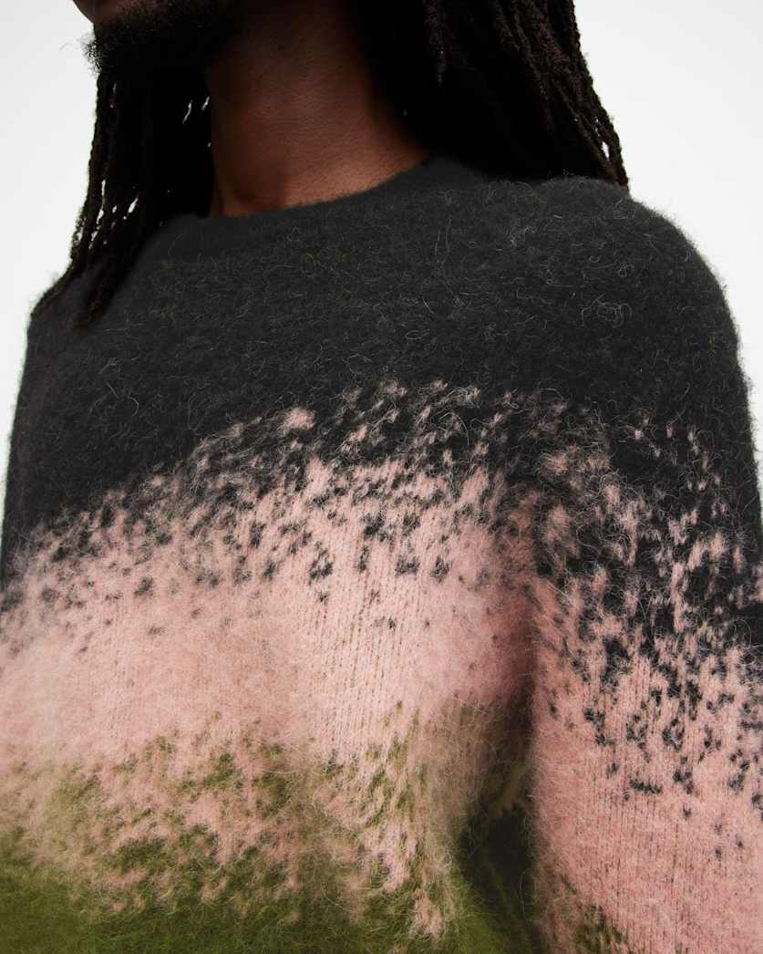 Sirius Jacquard Stripe Oversized Jumper