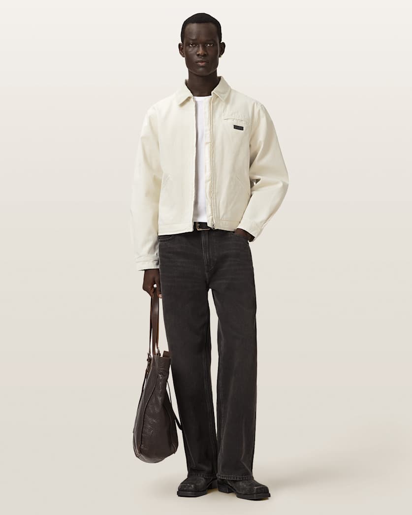 Korey Borg Lined Relaxed Fit Jacket