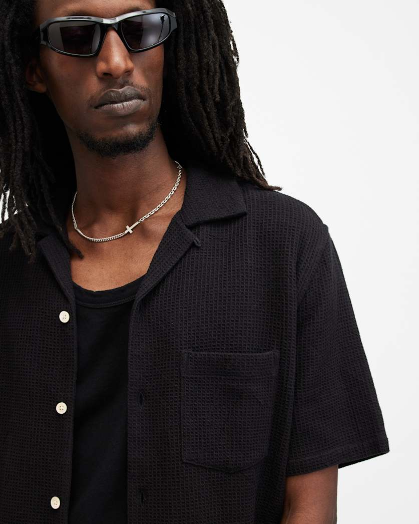 Helston Short Sleeve Camp Collar Shirt