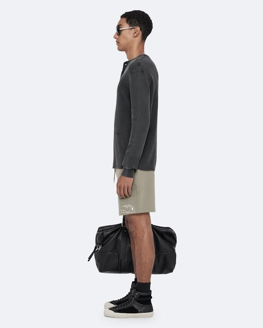 Logo cotton sweatshorts
