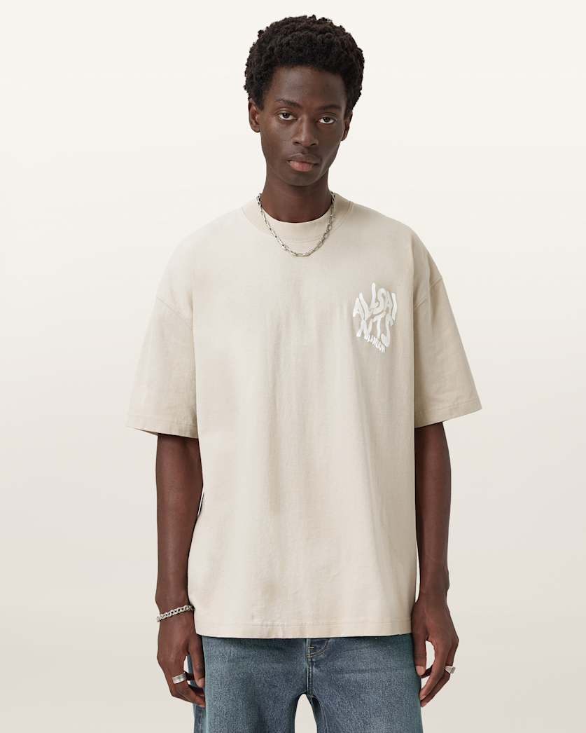 Orlando Logo Print Oversized T-Shirt