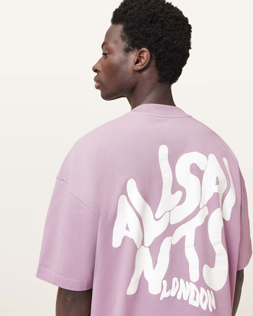 Orlando Logo Print Oversized T-Shirt