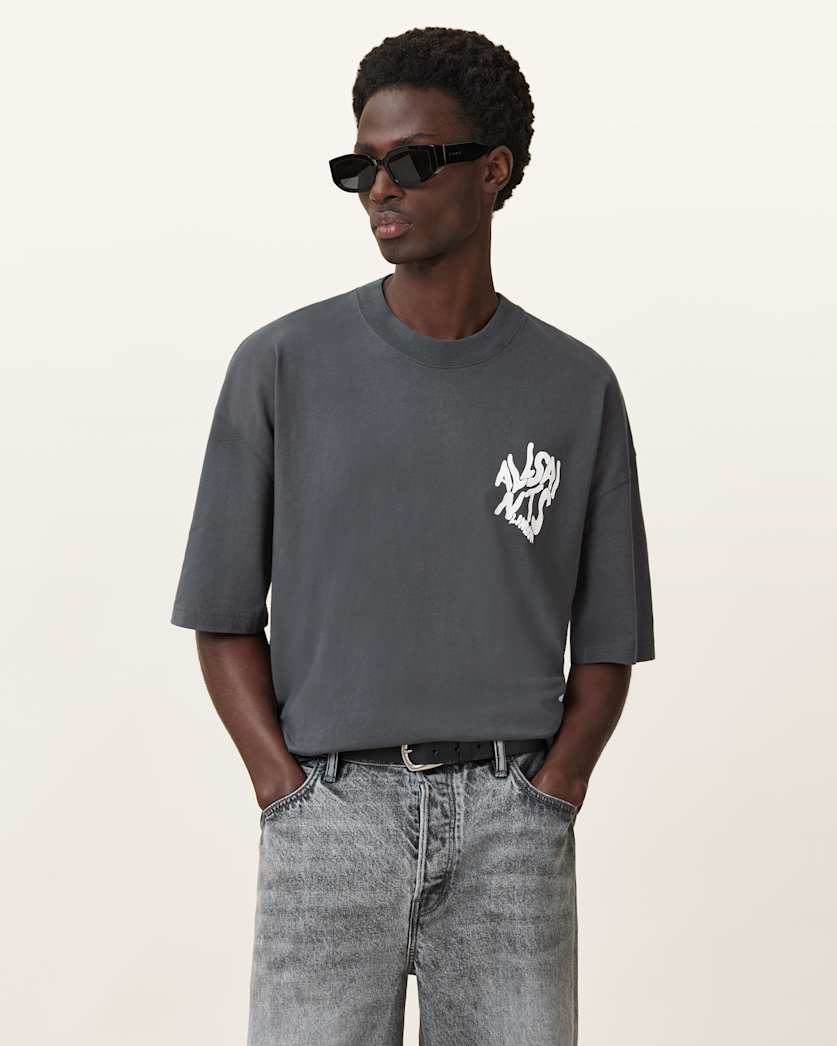 Orlando Logo Print Oversized T-Shirt