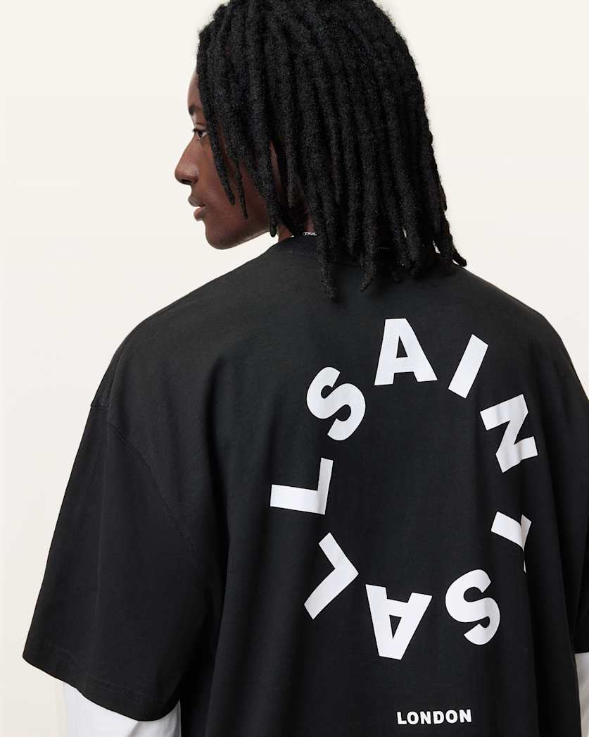 Tierra Oversized Crew Neck Logo T-Shirt