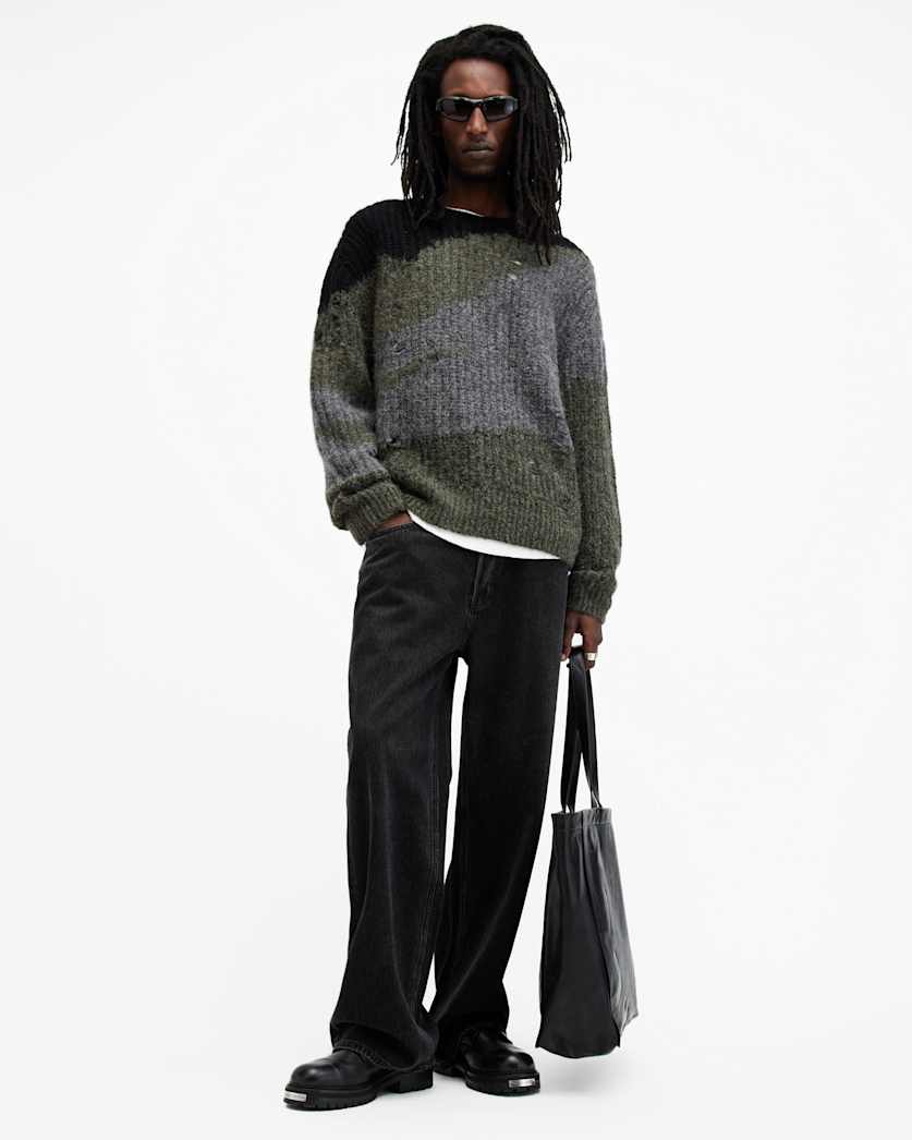 Sur Oversized Crew Neck Jumper