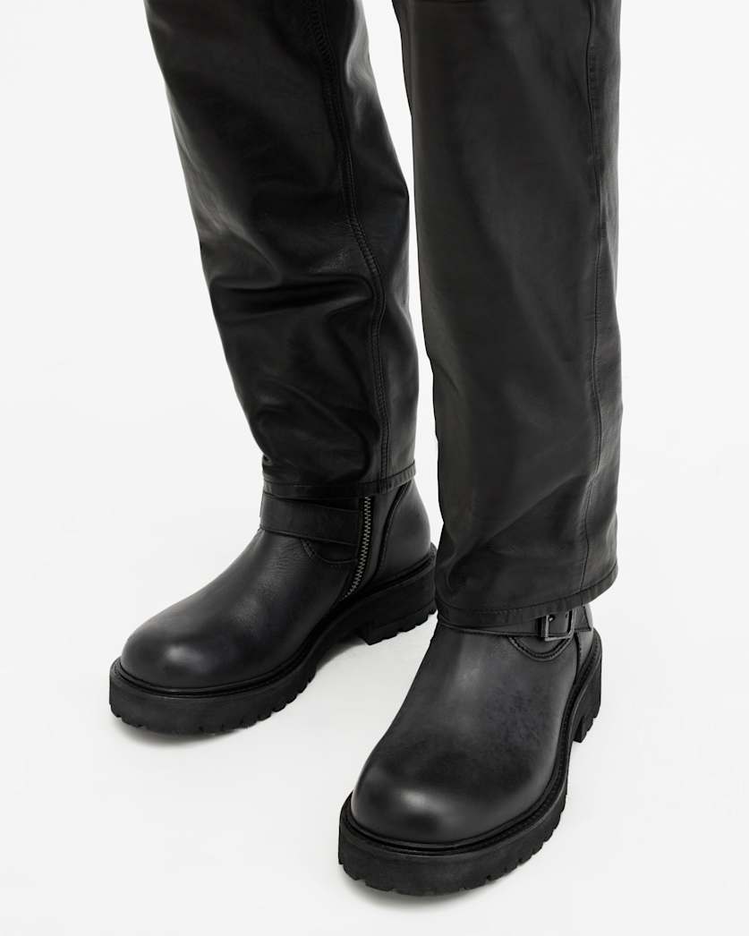 Tait Leather Chunky Boots