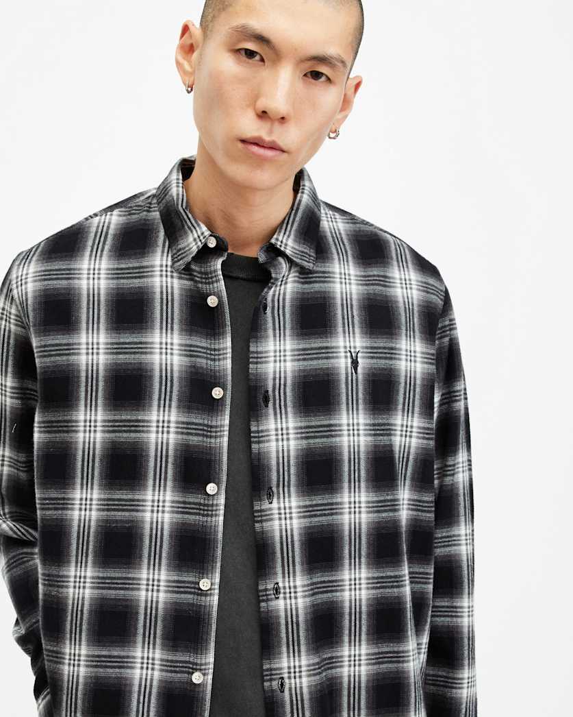 Dury Checked Relaxed Fit Shirt