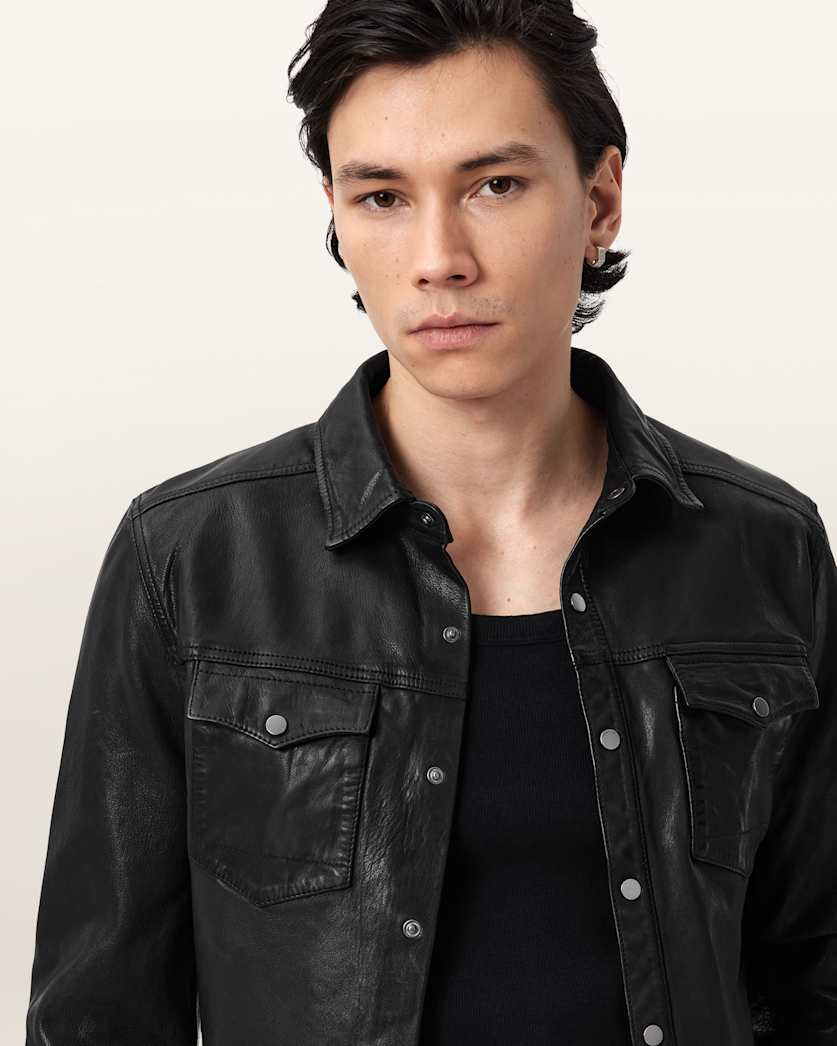 Irwin Leather Shirt
