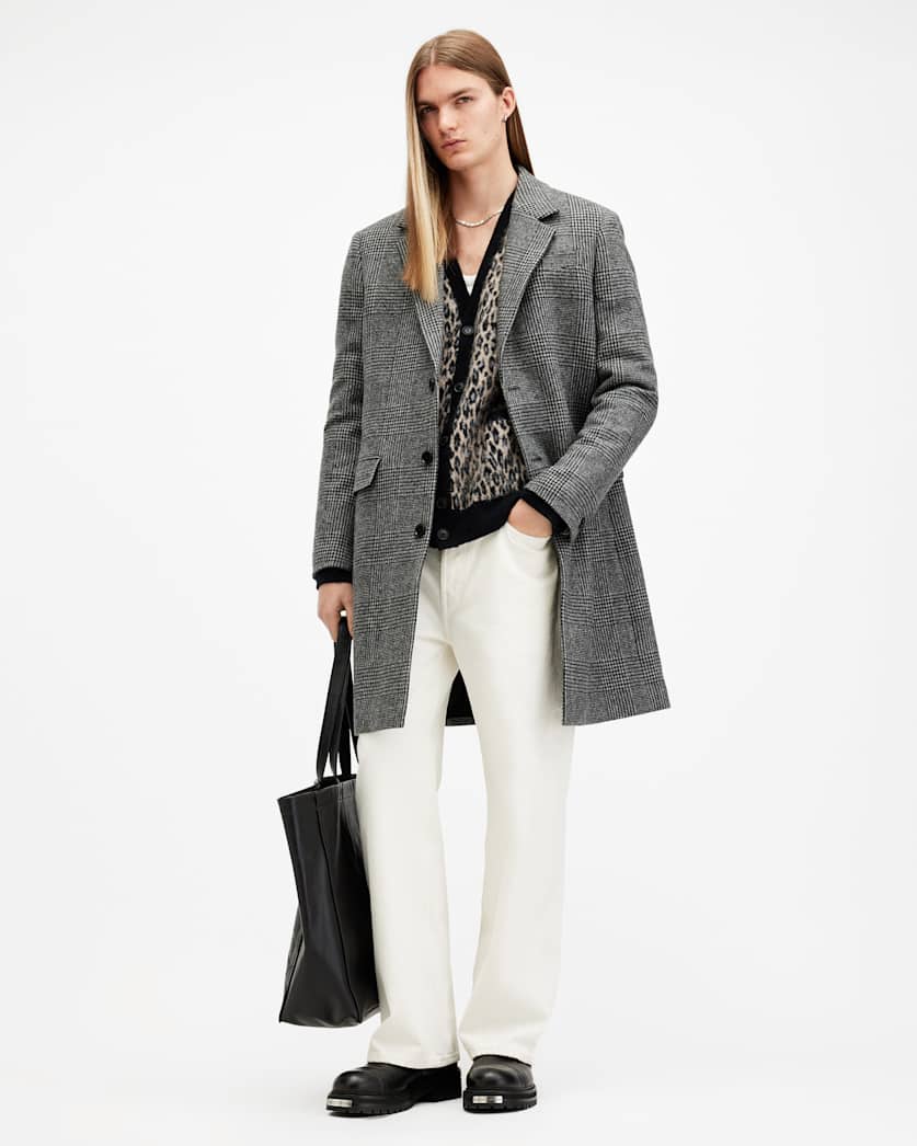 Neko Oversized Leopard Print Cardigan