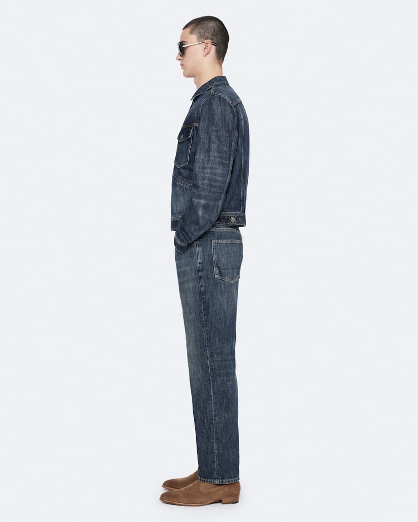 Regular denim trucker jacket