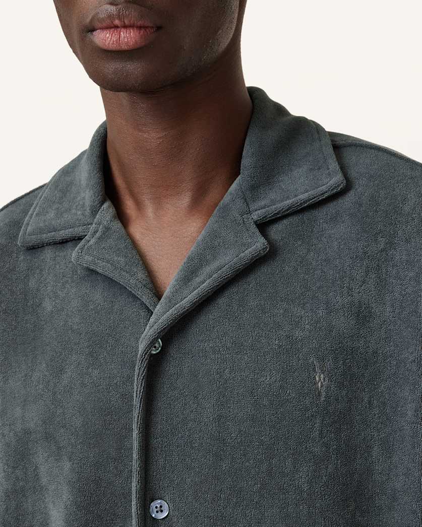 Felix Relaxed Towel Short Sleeve Ramskull Shirt