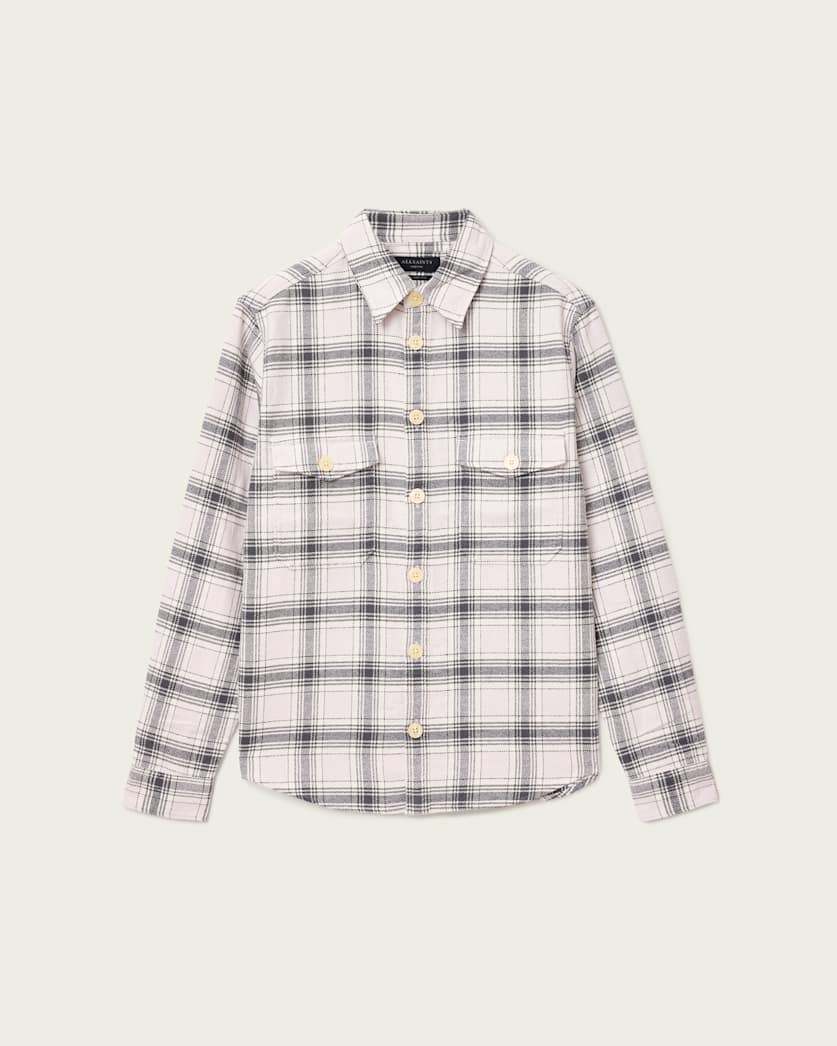 Hamura Checked Relaxed Fit Shirt