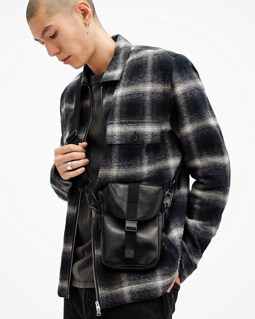 Juan Leather Crossbody Bag