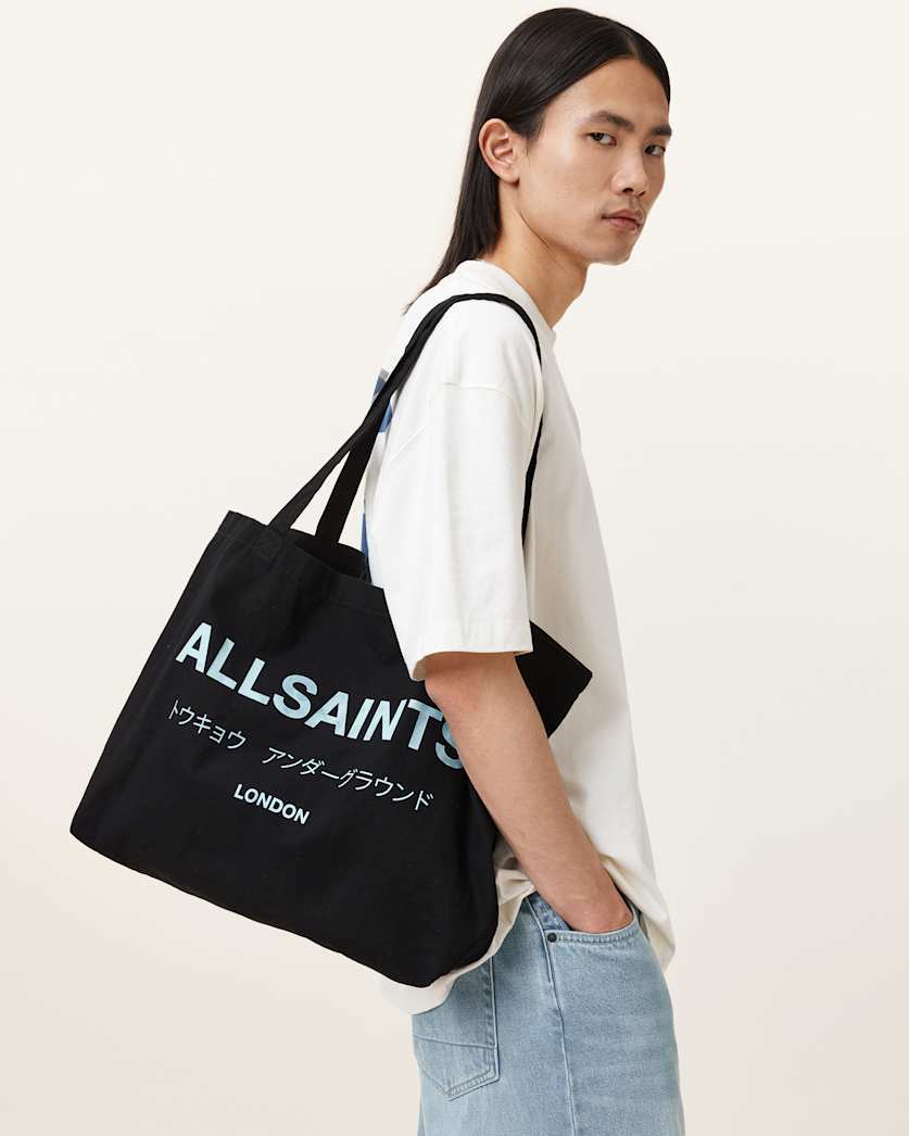 Underground Logo Printed Tote Bag
