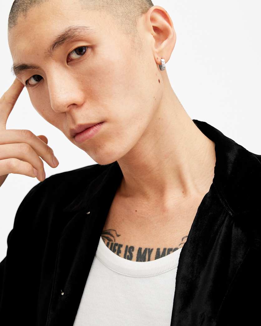 Luca Bolt Hoop Earring
