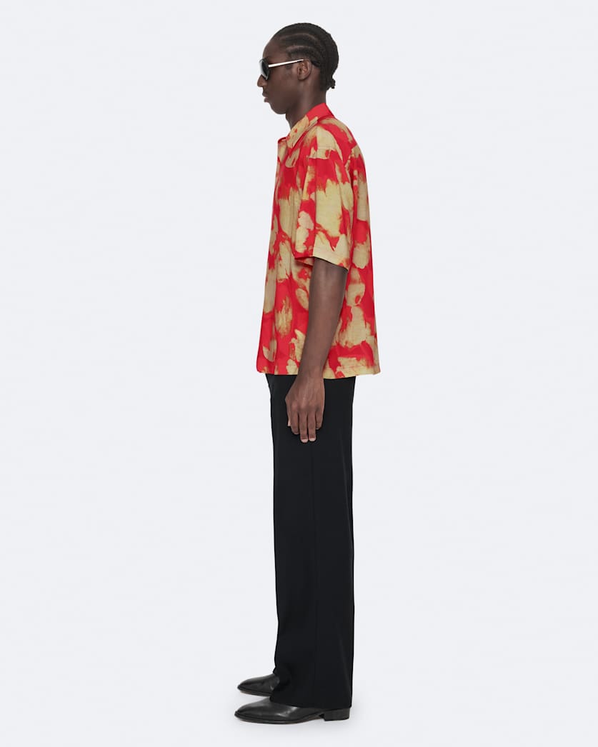Tulip Oversized Viscose Floral Shirt
