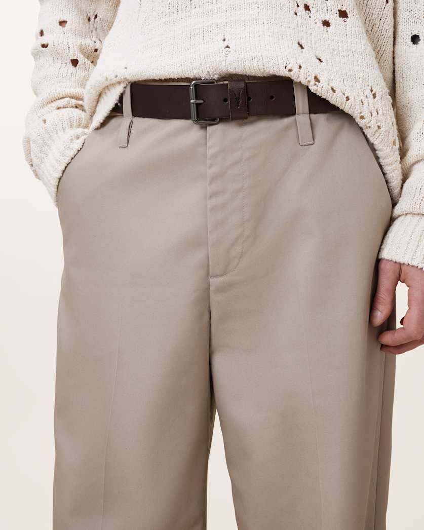 Dunston Leather Embossed Belt