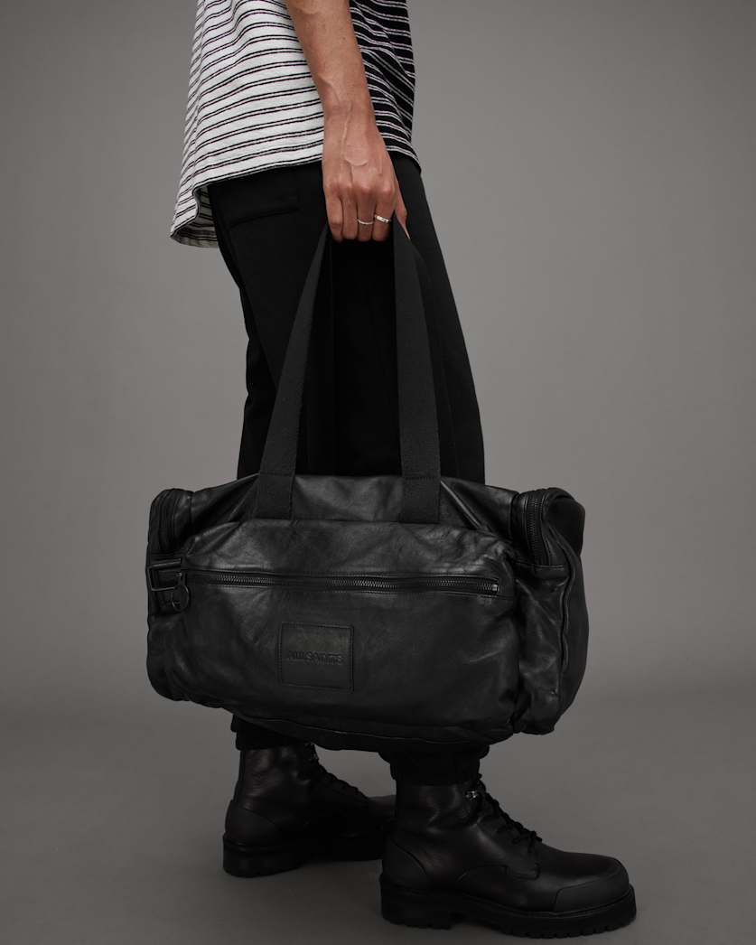 Soma Leather Travel Holdall Bag