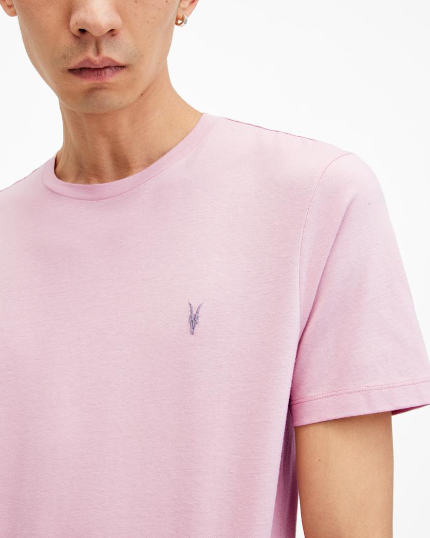 Brace Brushed Cotton Crew Neck T-Shirt