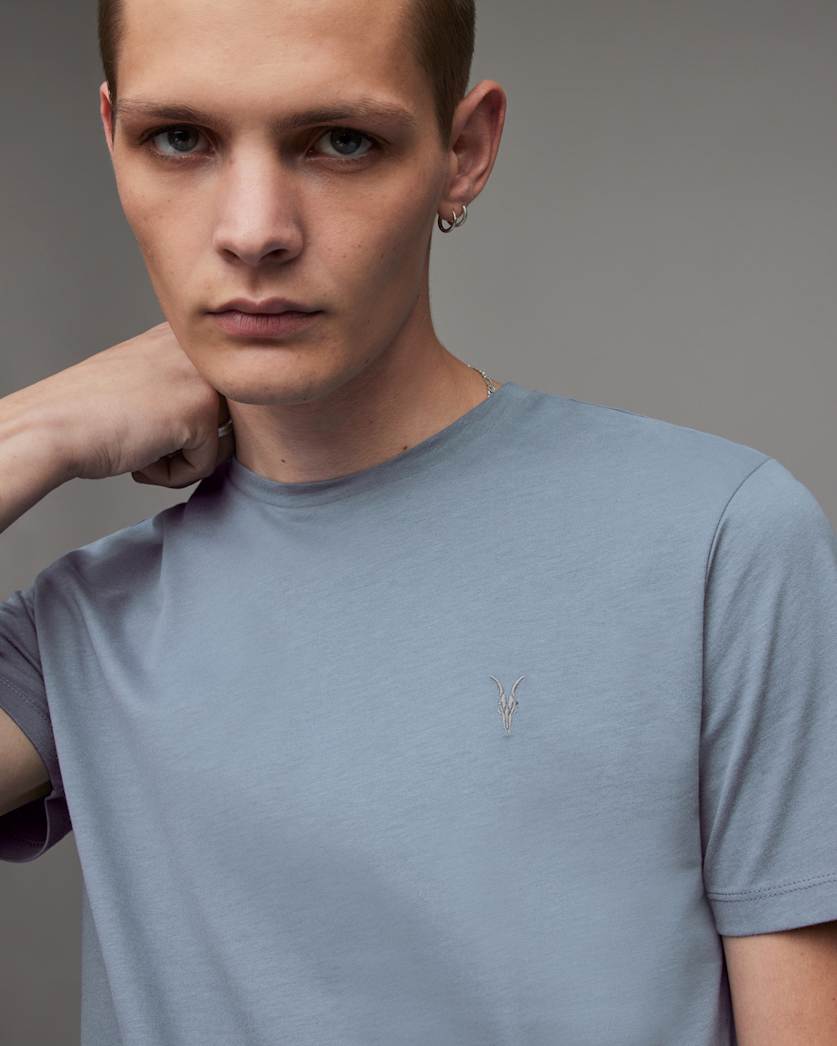 Brace Crew Brush Cotton T-Shirt