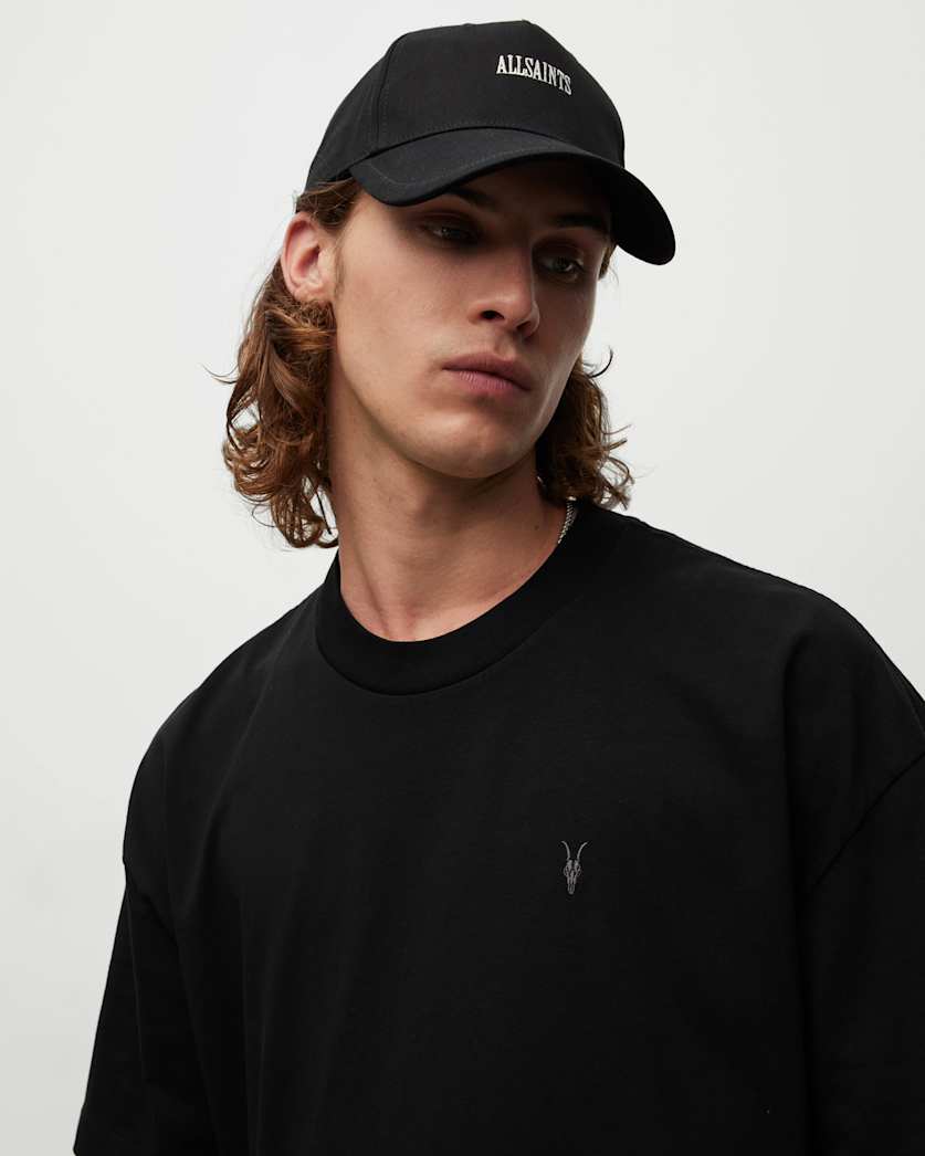 Harding Oversized Ramskull Crew T-Shirt