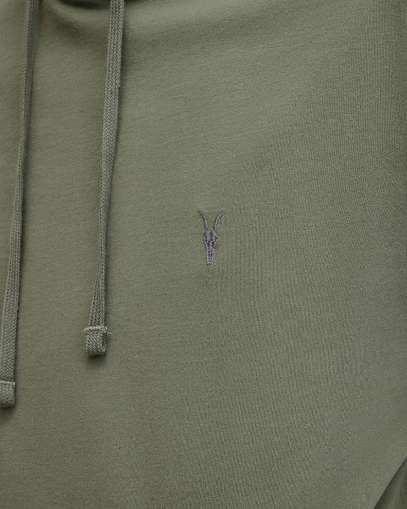 Brace Pullover Brushed Cotton Hoodie