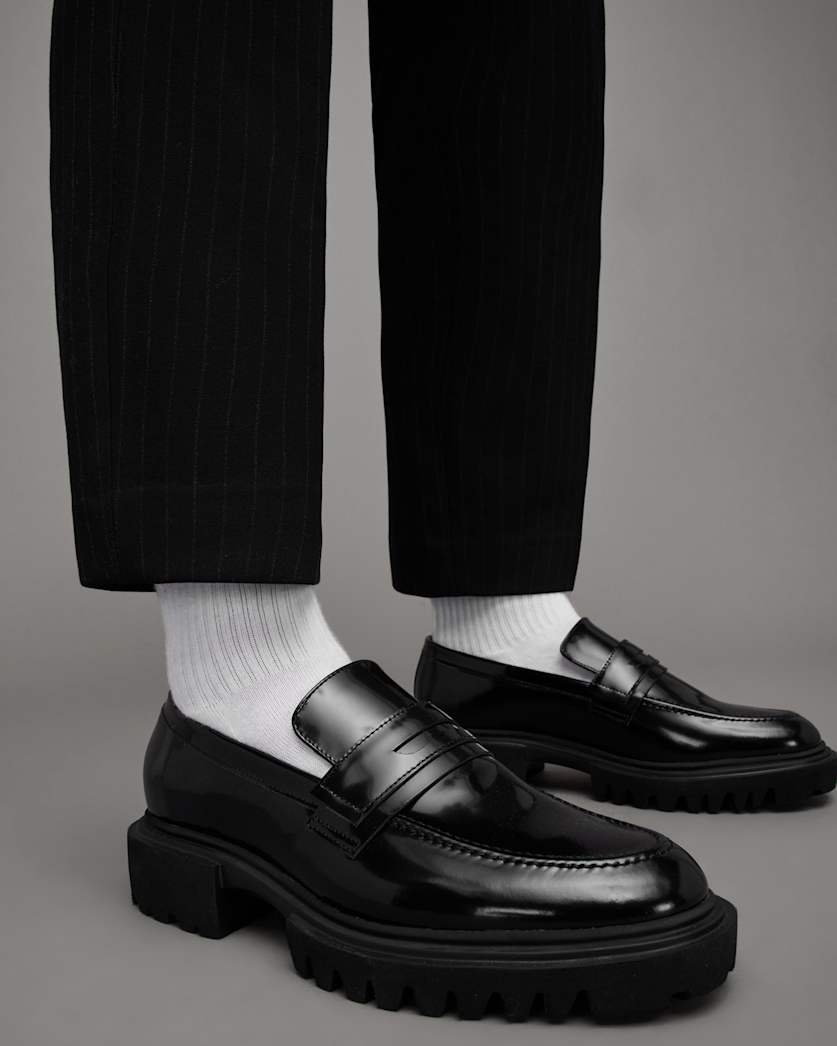 Vinni Chunky Leather Loafers