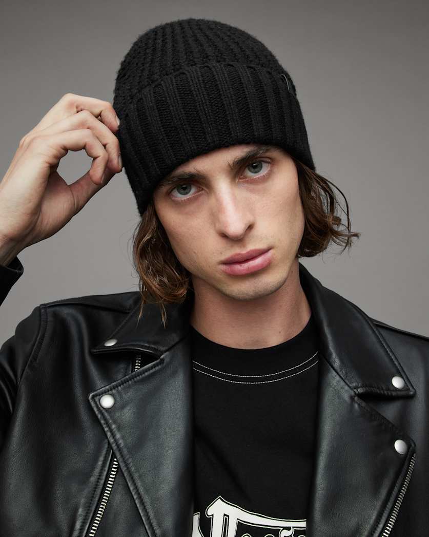 Nevada Ribbed Wool Blend Beanie