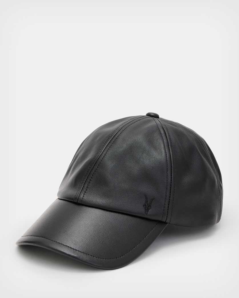 Ramskull Leather Baseball Cap