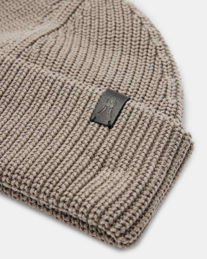 West Short Embossed Beanie