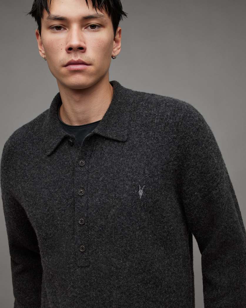 Shapley Long Sleeve Polo Neck Jumper