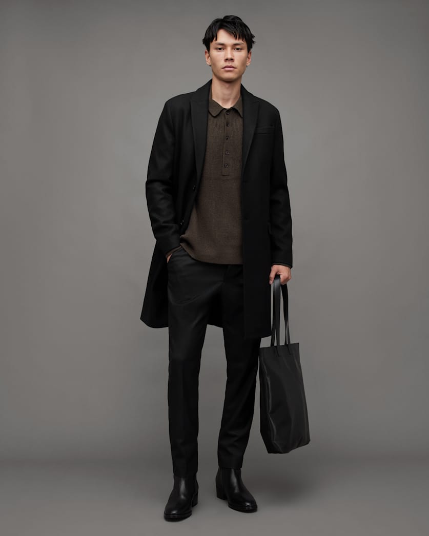 Shapley Long Sleeve Polo Neck Jumper