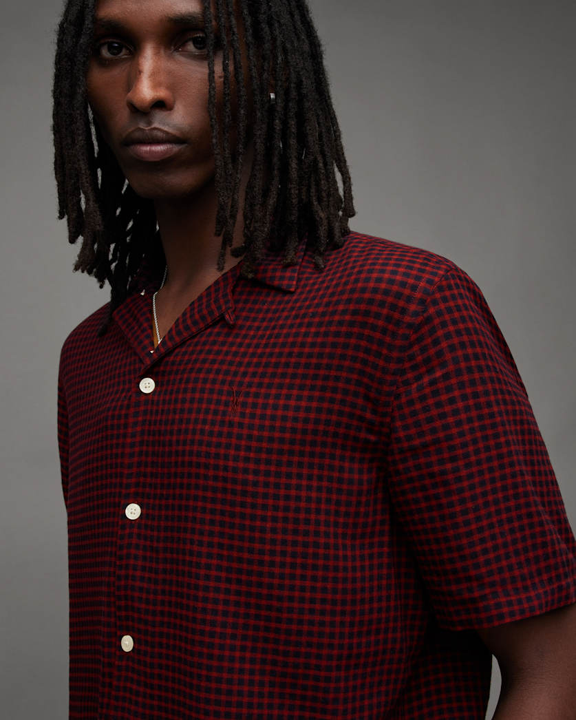 Glendale Checked Ramskull Shirt