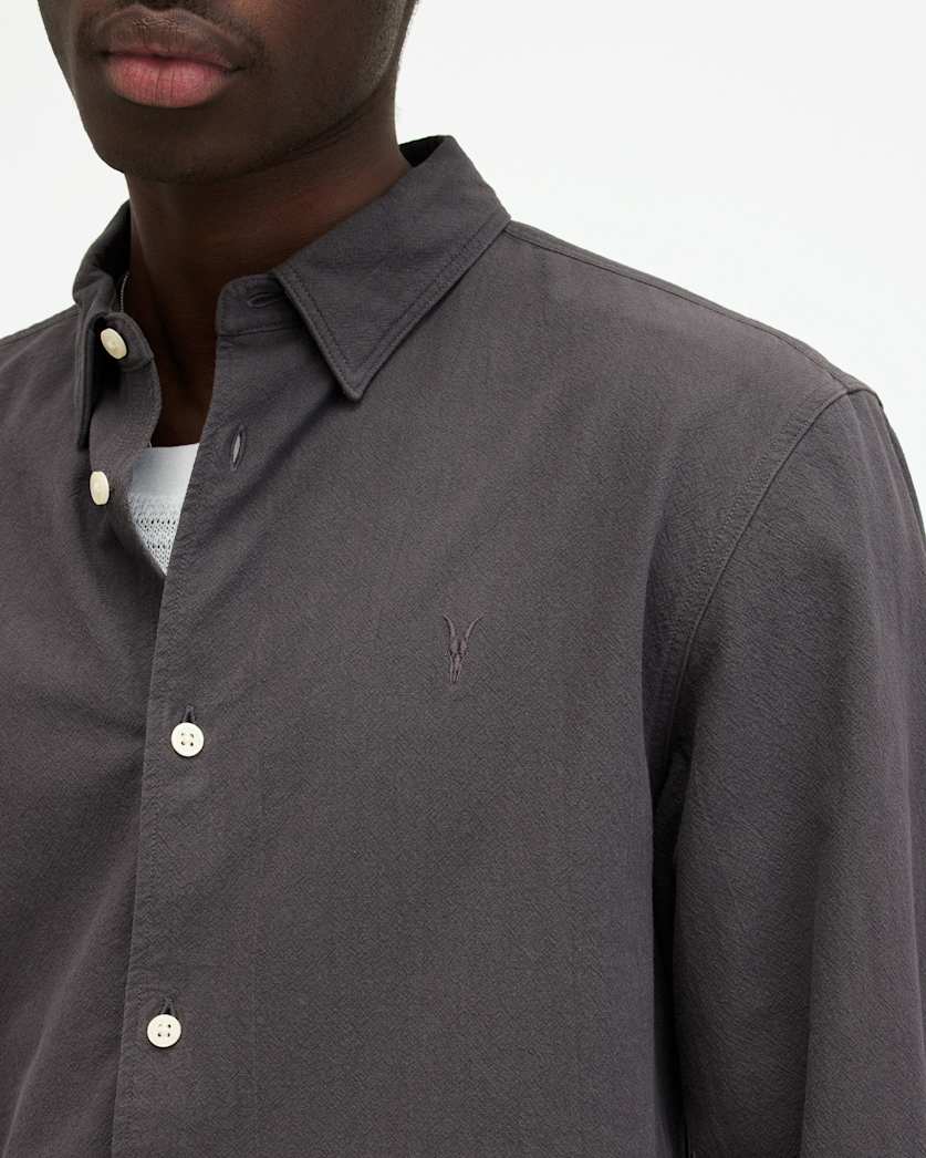 Lovell Slim Fit Ramskull Shirt