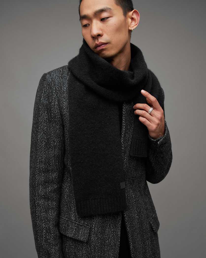 Oppose Boiled Wool Scarf