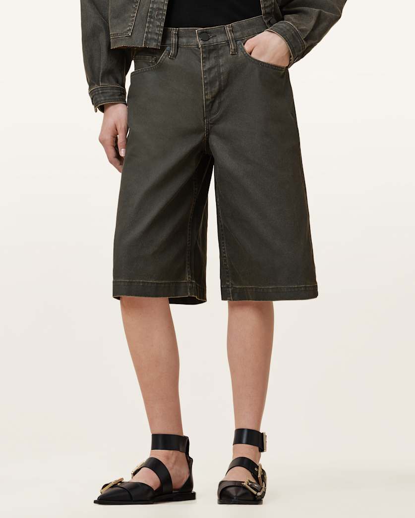 Louie Wide Leg Denim Jorts