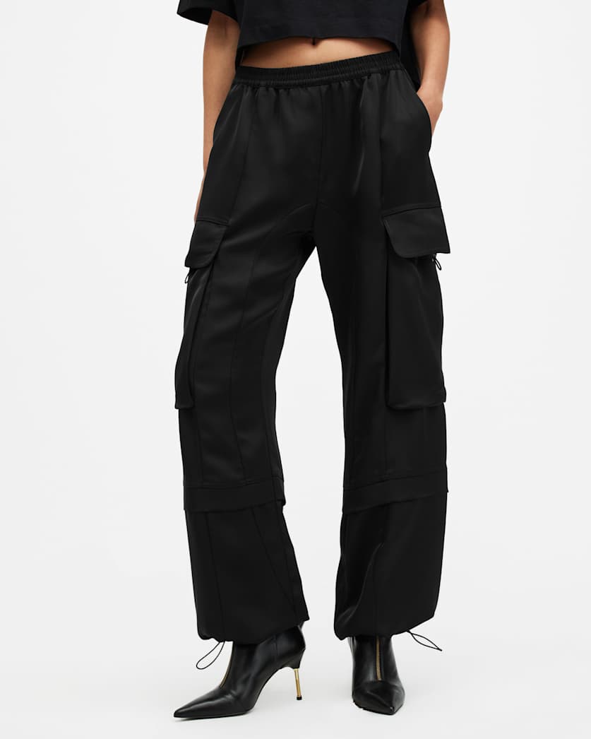 Barbara Adjustable Cuffed Cargo Trousers