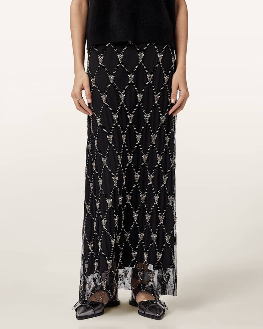 Ilka Embellished Skirt
