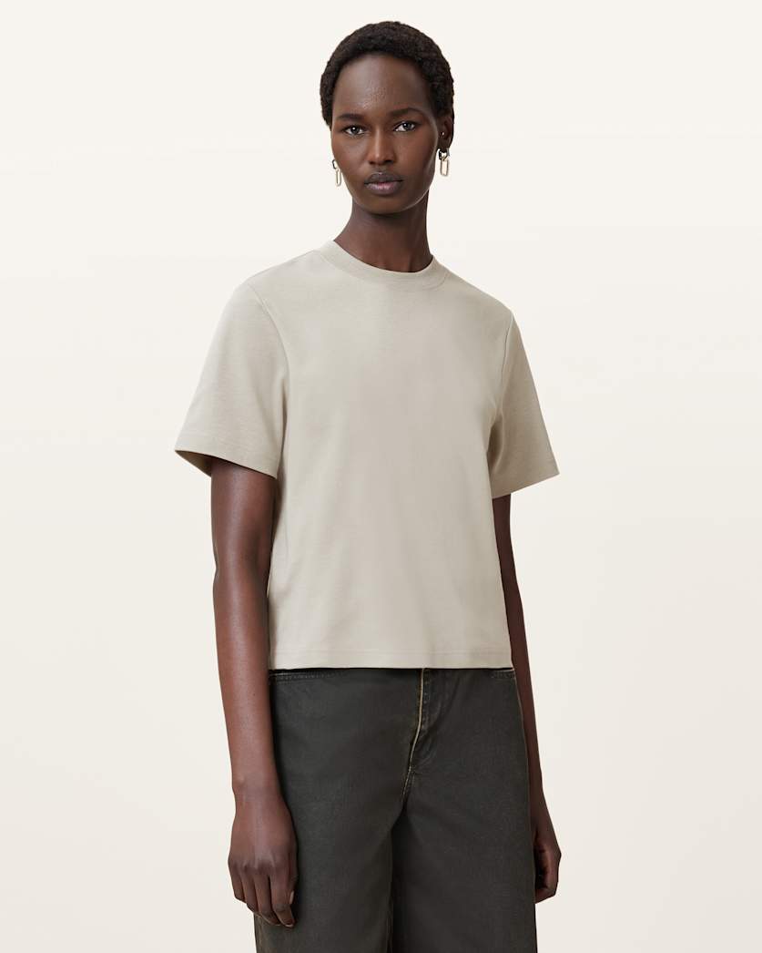 Lisa Boxy Crew Neck T-Shirt