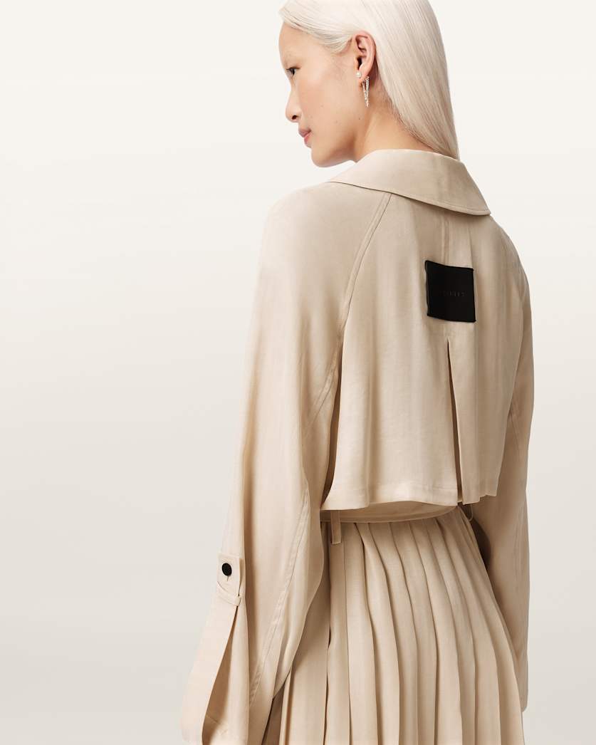 Lizie Double Breasted Trench Coat