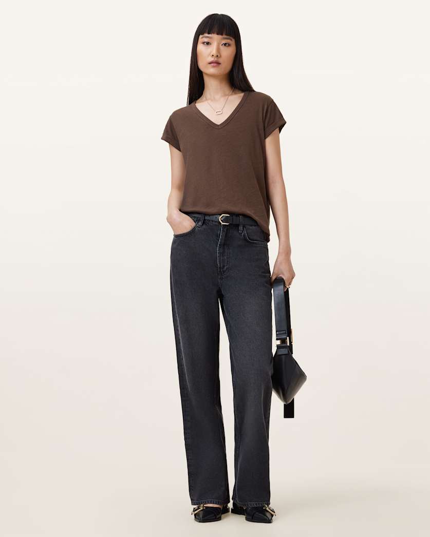 Anna V-Neck Short Sleeve T-Shirt