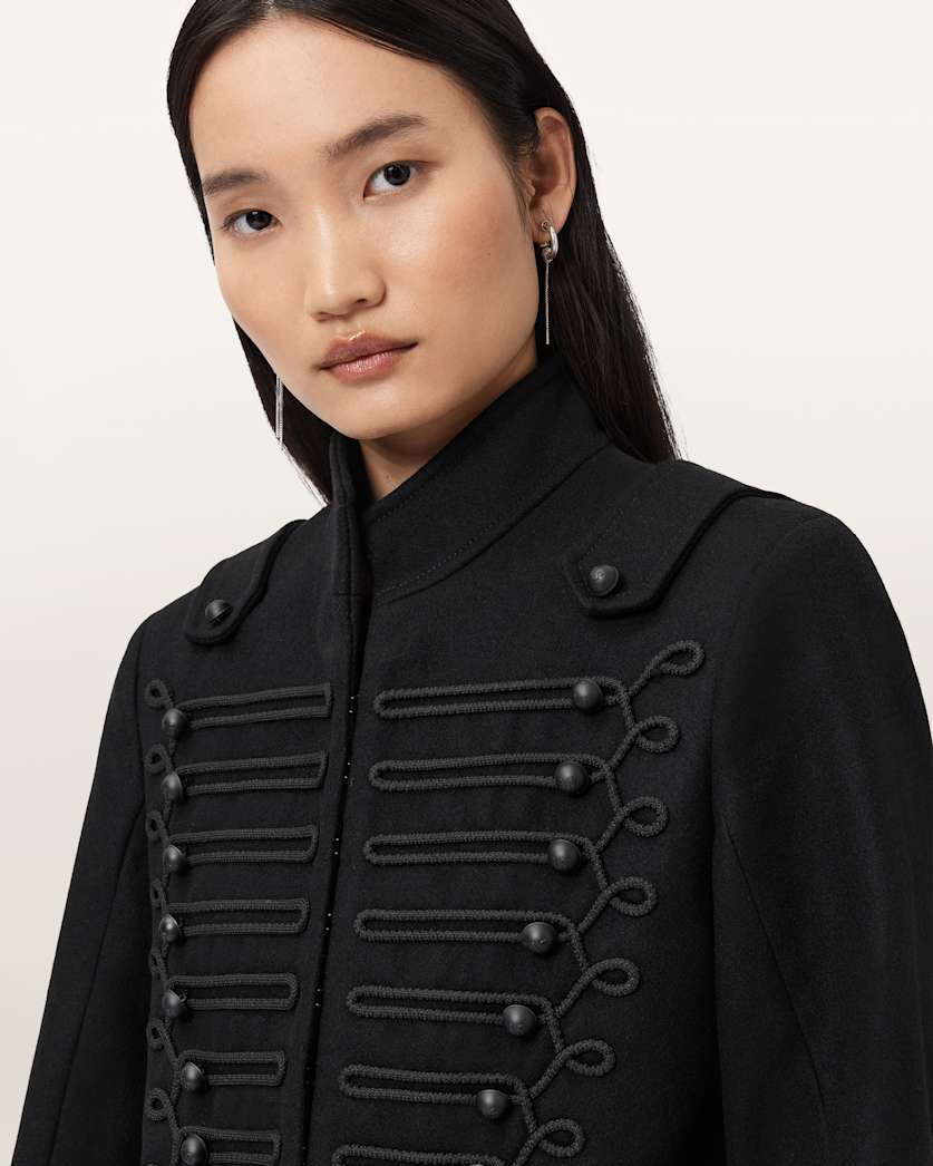 Rummy Cropped Wool Blend Jacket