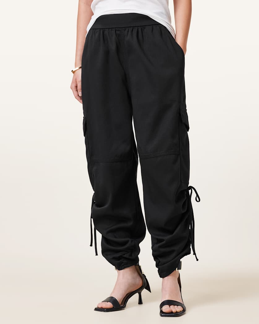 Kaye Relaxed Fit Tencel Trousers