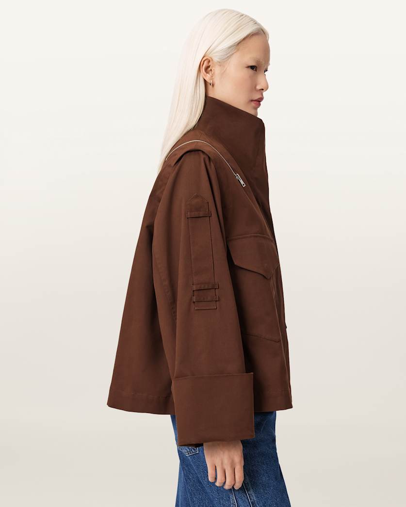Leighton Cotton Utility Jacket