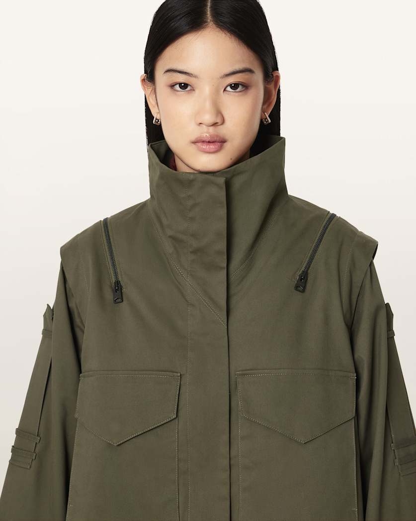Leighton Cotton Utility Jacket