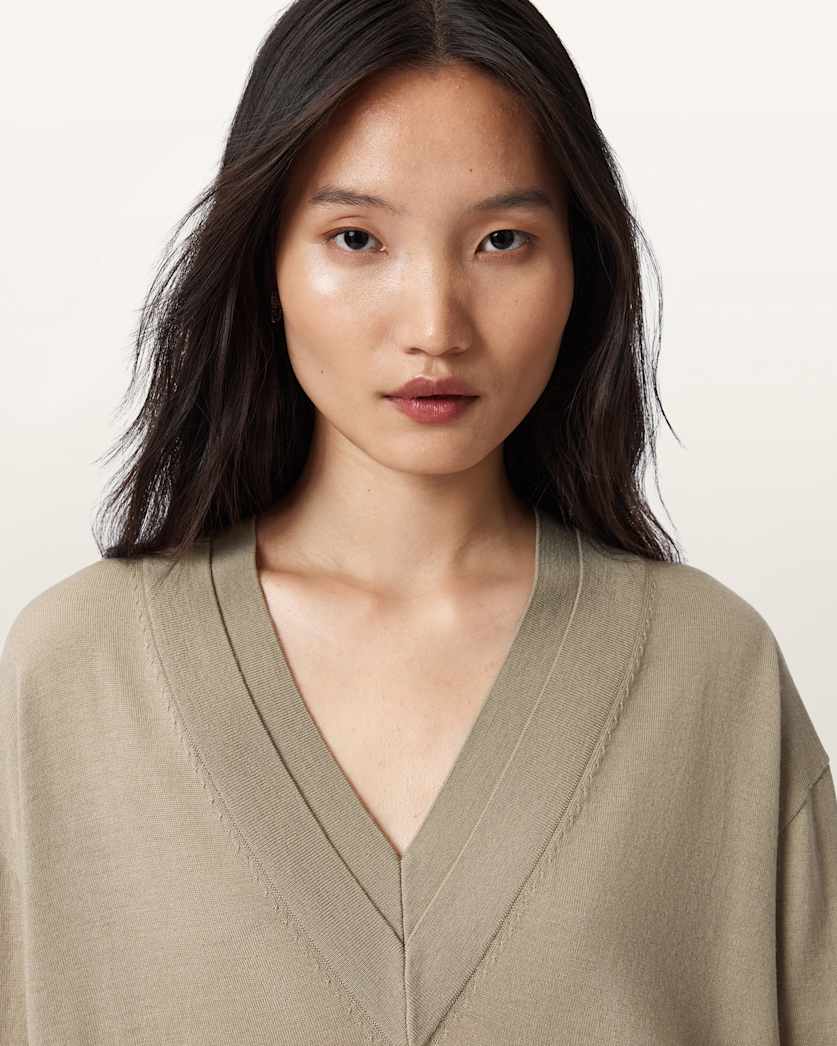Bern V-Neck Wool Jumper