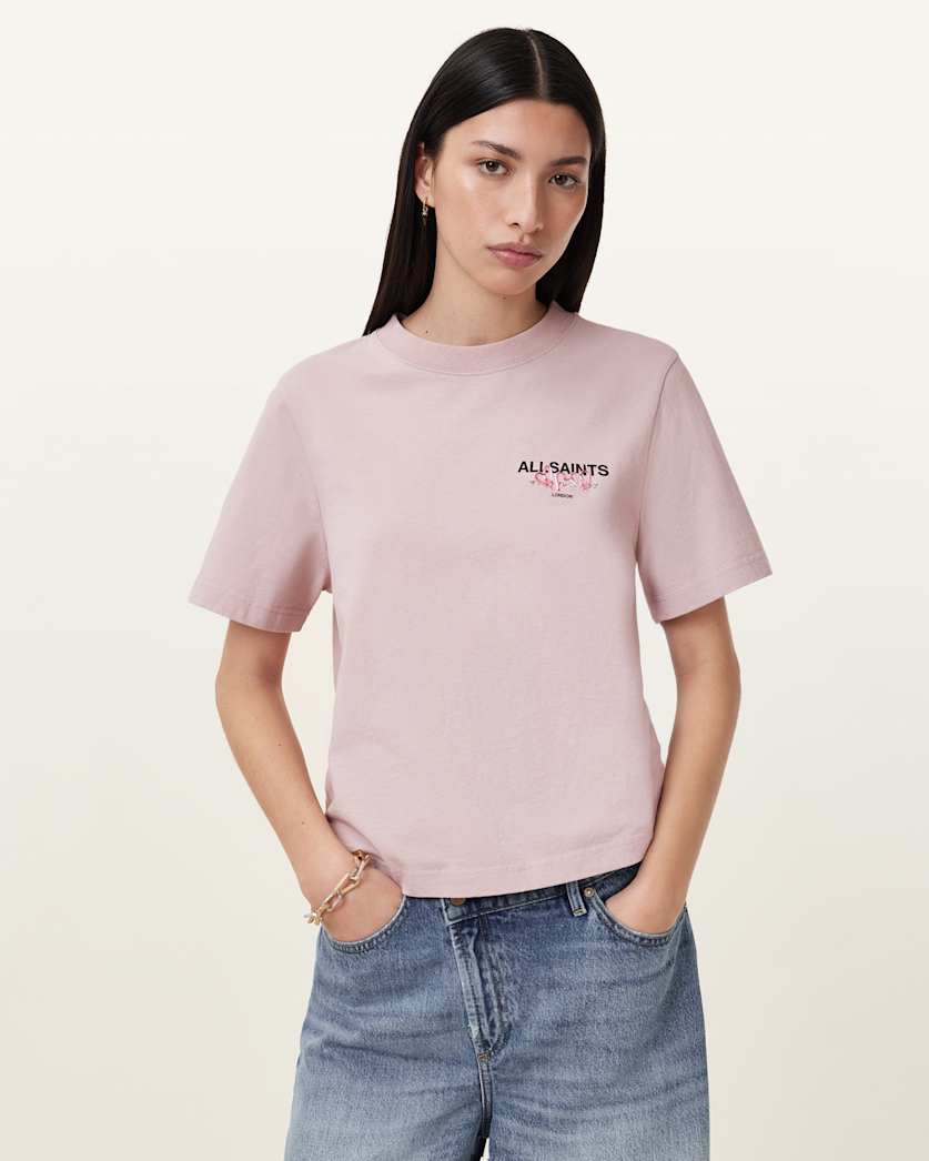 Amore Lisa Boxy Crew Neck T-Shirt